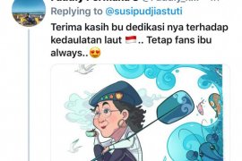 Diganti Edhy Prabowo, Susi Pudjiastuti banjir pujian dari masyarakat
