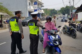 Polres Bangka Barat jaring 40 pelanggar saat Operasi Zebra Menumbing