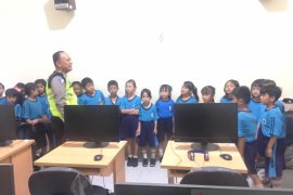 Satlantas Bangka gelar kegiatan Polisi Sahabat Anak