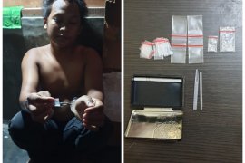 Berdasar laporan dari masyarakat, Polisi Binjai Utara ringkus pemilik sabu-sabu
