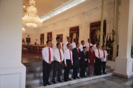 Presiden Jokowi melantik 12 Wamen Kabinet Indonesia Maju