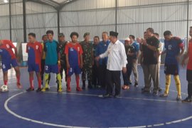 16 tim berlaga di turnamen futsal PWI Maluku Utara