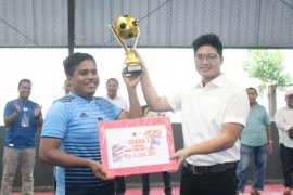 Turnamen Futsal media perdana di Maluku Utara sukses