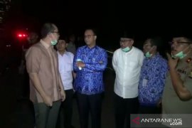 pastikan pasien tertangani, Anies tinjau kebakaran RS Mayapada