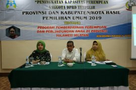 DPPPA Sulsel  tingkatkan kapasitas anggota DPRD perempuan