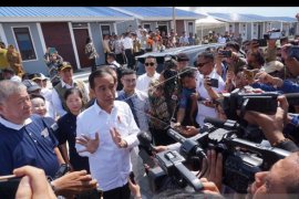 Presiden Jokowi: Pembangunan huntap Palu terhambat masalah pembebasan lahan