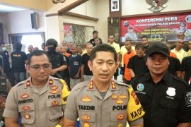 Polres Banjar tangkap 59 pengedar dan pemakai narkoba