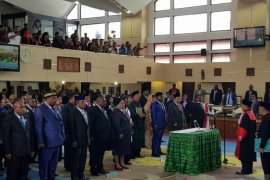 Anggota DPRP terpilih periode 2019-2024 resmi dilantik
