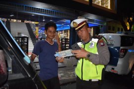 Ternyata ada gelar razia lalu lintas malam hari