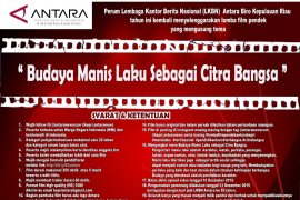 LKBN ANTARA  gelar lomba film pendek