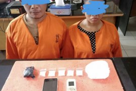 Ibu muda ini coba selundupkan sabu dibungkus popok bayi ke dalam Lapas Tembilahan