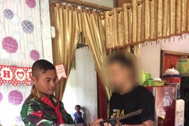 Satgas 734/SNS terima penyerahan senjata api sukarela dari warga Ternate