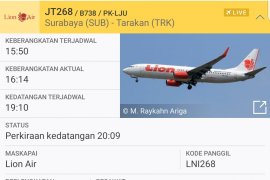 Dua pesawat Lion Air nyaris tidak bisa mendarat di Tarakan