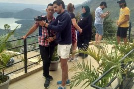 Wisatawan asal Maroko famtrip ke Samosir