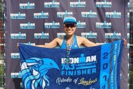 Mahalia Pantja asal Bali sandang predikat "Ironman"
