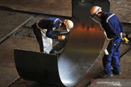 KS berhasil pecahkan rekor untuk produksi baja lembar panas 203 ribu ton lebih