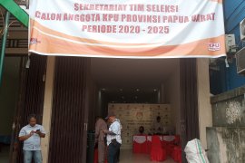 Pendaftatan calon anggota KPU Papua Barat dibuka Jumat