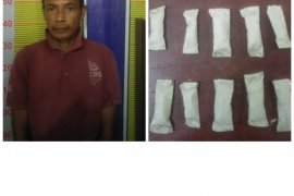 Karyawan PTPN 2 Sawit Seberang miliki puluhan paket ganja ditangkap polisi