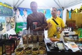 Kopi organik Lahat asal Sumatera Selatan diperkenalkan di Festival Kopi Lampung