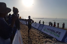 Tiga atlet Indonesia raih juara Herbalife Bali International Triathlon 2019