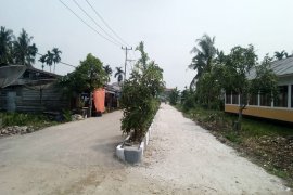 Satgas dan Masyarakat Tanam Pohon Trembisi Di Lokasi TMMD