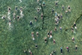 Kejuaraan Triathlon Internasional 2019 di Sanur