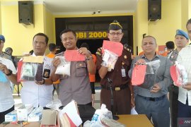 Polres Singkawang musnahkan barang bukti narkotika