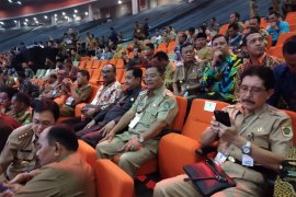 Bupati Rupinus dan Forkopimda hadiri rakornas Indonesia maju di Sentul