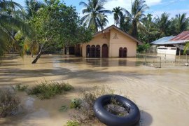 Banjir merendam 10 desa di Nagan Raya Aceh