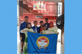 Atlet Kungfu Lampung rajai Semua kelas di ajang Fornas V Samarinda