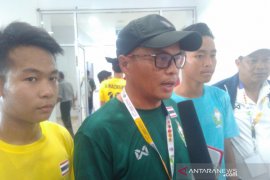 Pelatih tim pelajar Thailand puas dengan kualitas Stadion Batakan