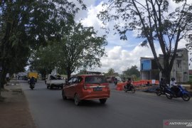 Satlantas Polresta Pontianak atur kelancaran lalu lintas di Jembatan Landak