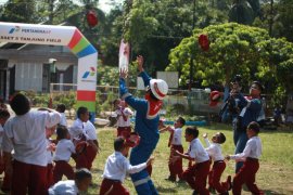 Siswa SD Negeri Kapar Hulu ikuti edukasi Pertamina