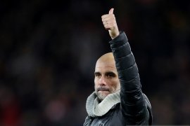 Guardiola tegaskan masih senang di Manchester City