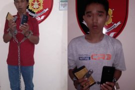 Polda Bali tangkap dua "penjambret" turis di Denpasar