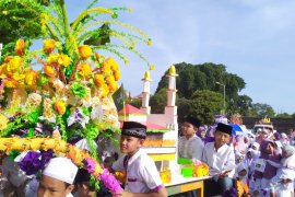 Masjid Polda Bali adakan Pawai Hias Telur