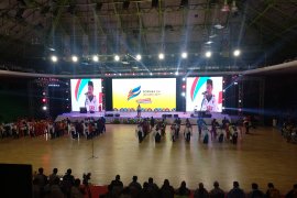 Kontingen Jawa Barat juara umum Popnas tiga kali secara beruntun