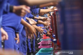Aksi Cuci Tangan HKN Ke-55 Di Kalsel