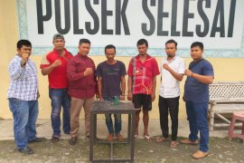Polisi Selesai Binjai tangkap dua pemakai sabu-sabu