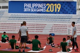 Timnas U-22 Indonesia asah eksekusi bola mati untuk bungkam Thailand