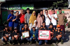 Berkat maggot, sampah organik tertangani