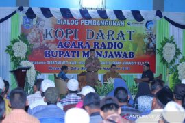 Kopi darat Diskominfo HSS obati kerinduan masyarakat Daha bertemu langsung bupati