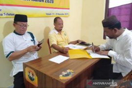 Sopian AP daftar Bacabup Bangka Selatan melalui Partai Golkar