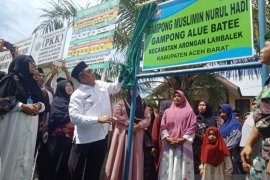 Pemkab Aceh Barat sosialisasi Pancasila dan UUD 1945 melalui kampung muslimin