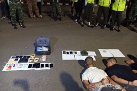 Polisi gerebek pesta narkoba di rumah dinas TNI