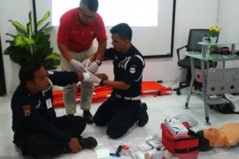 PMI beri pelatihan pertolongan pertama kepada karyawan BEI