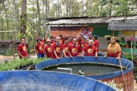 Tim Pengmas FMIPA UI kembangkan Sentra Koi Sentul