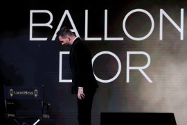Lionel Messi raih Ballon d'Or