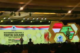 Presiden Jokowi apresiasi kesejukan dalam Munas Partai Golkar