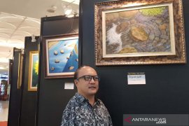 Pelukis Sabar Subadri menolak disebut penyandang disabilitas